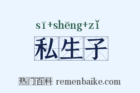 私生子是什么意思的图片